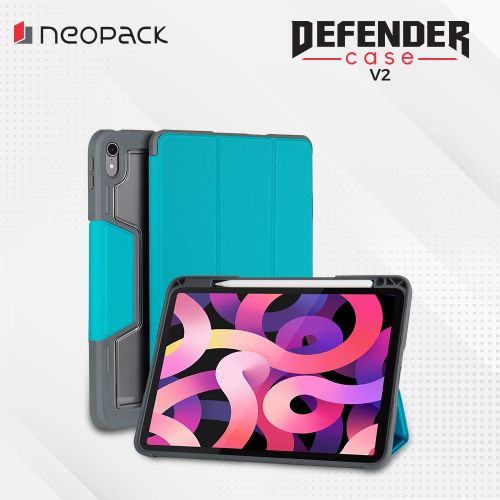 Neopack Defender Case for iPad 10.9", Fits: 10th Gen (Green)